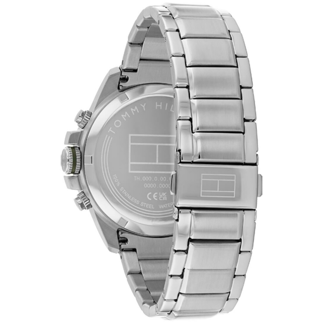 TOMMY HILFIGER Jameson Multifunction Green Dial 43mm Silver Stainless Steel Bracelet 1792197 - 3