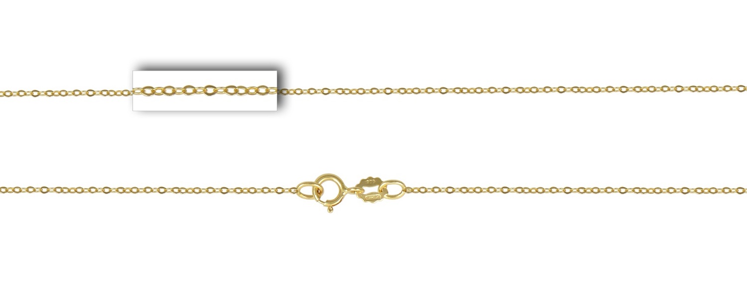 ΑΛΥΣΙΔΑ Φορτσατίνα Light Κ9 45cm Κίτρινο Χρυσό LF040Y-K9.45 - 2