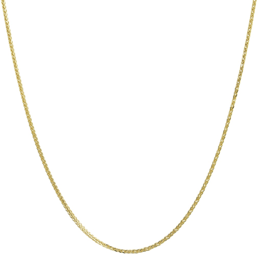 ΑΛΥΣΙΔΑ Σπίγγα Τετράγωνη #2 Κ9 60cm Κίτρινο Χρυσό 18501-K9.60 - 1