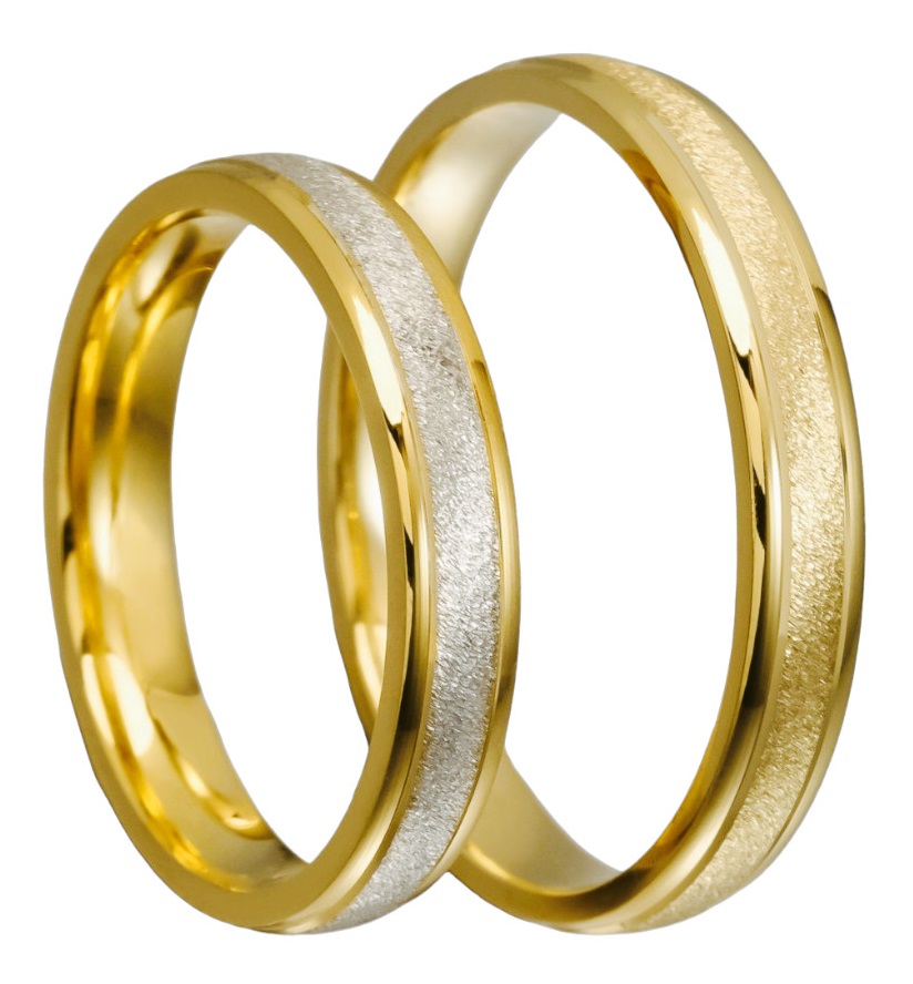 ΒΕΡΕΣ Dinos Karalis Κίτρινο και Λευκό Χρυσό 20-10 - Κίτρινο & Λευκό Χρυσό