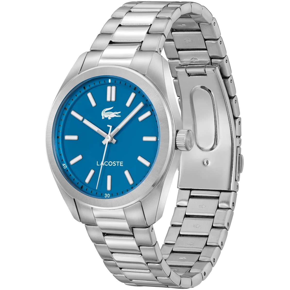 LACOSTE Monceau Blue Dial 40mm Silver Stainless Steel Bracelet 2011355 - 