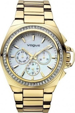 VOGUE Chronograph 40mm Gold Stainless Steel Bracelet 956041.1 - 