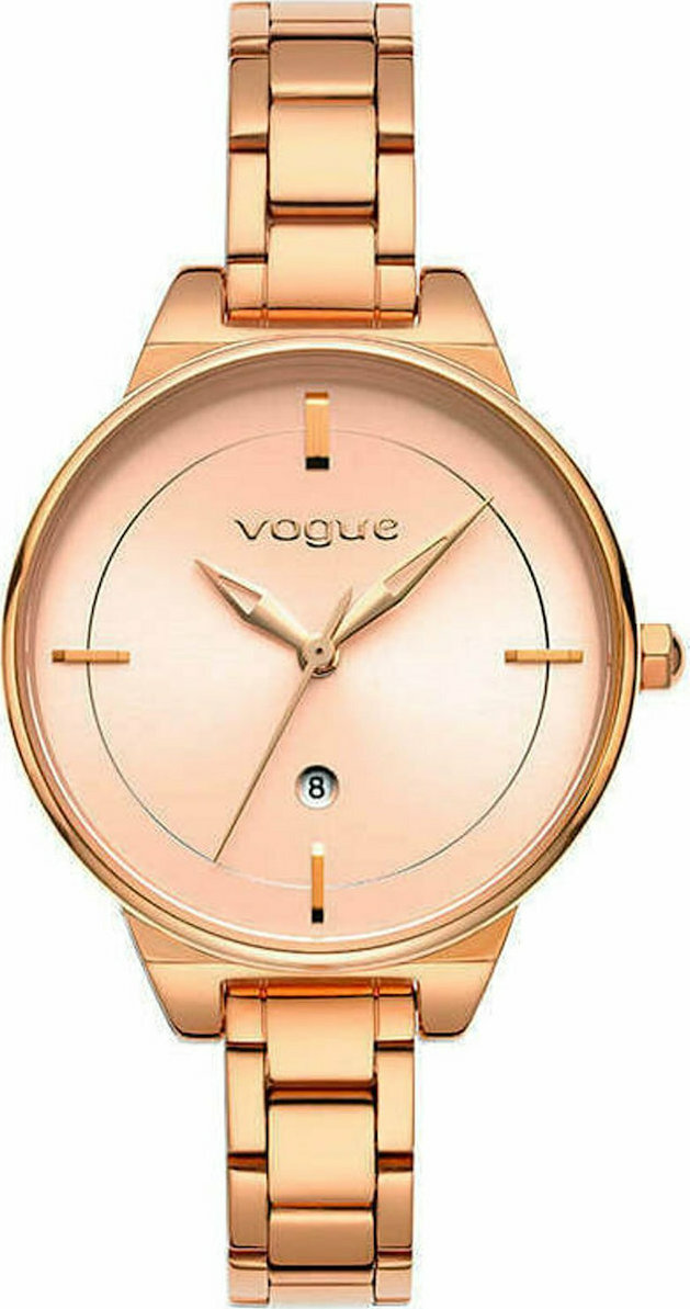 VOGUE Concord 33mm Rose Gold Stainless Steel Bracelet 815171 - 
