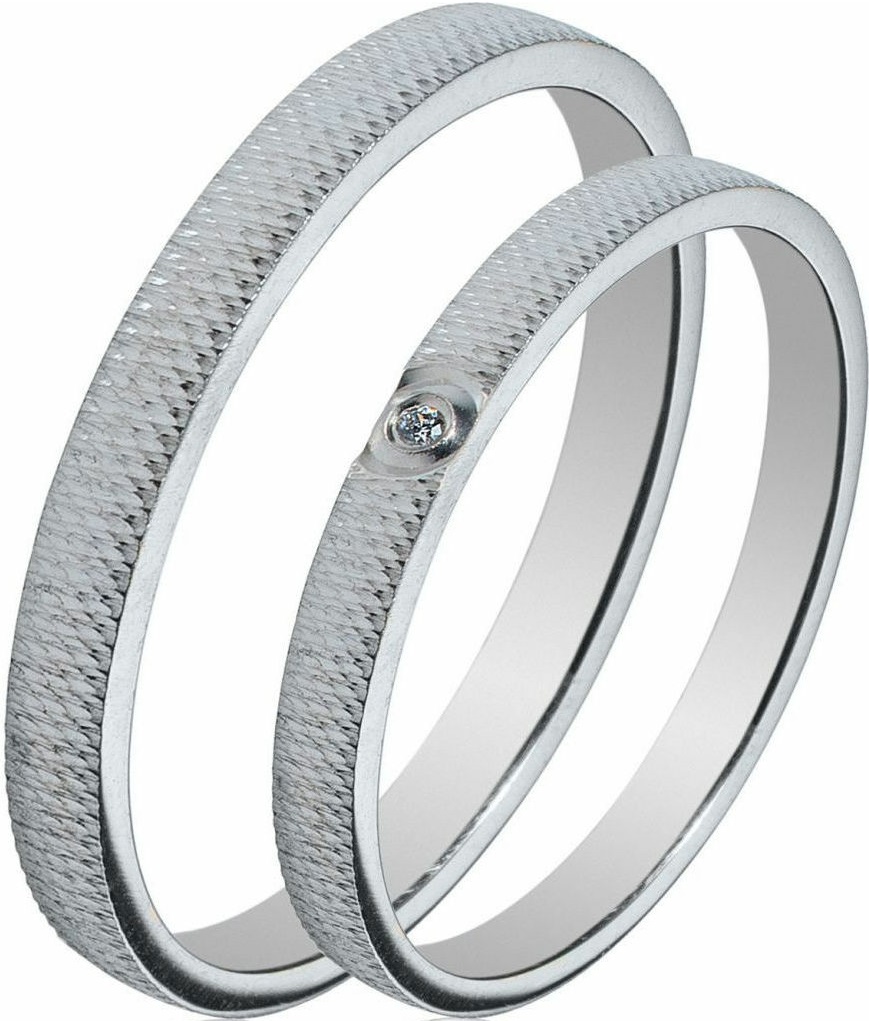 MASCHIO FEMMINA Sottile Collection Βέρες Λευκό Χρυσό SL92