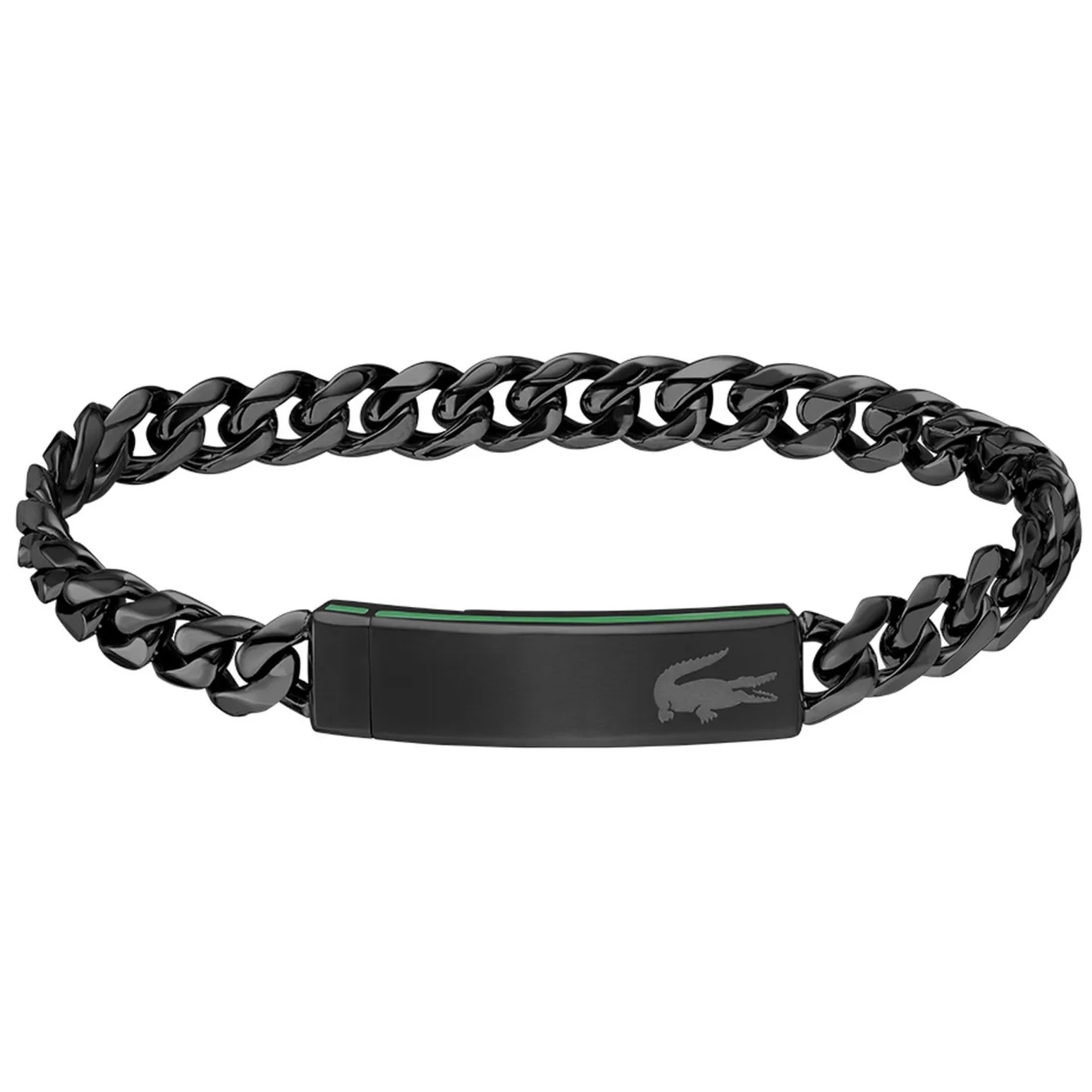 BRACELET For Him LACOSTE Black Stainless Steel 2040082 - 
