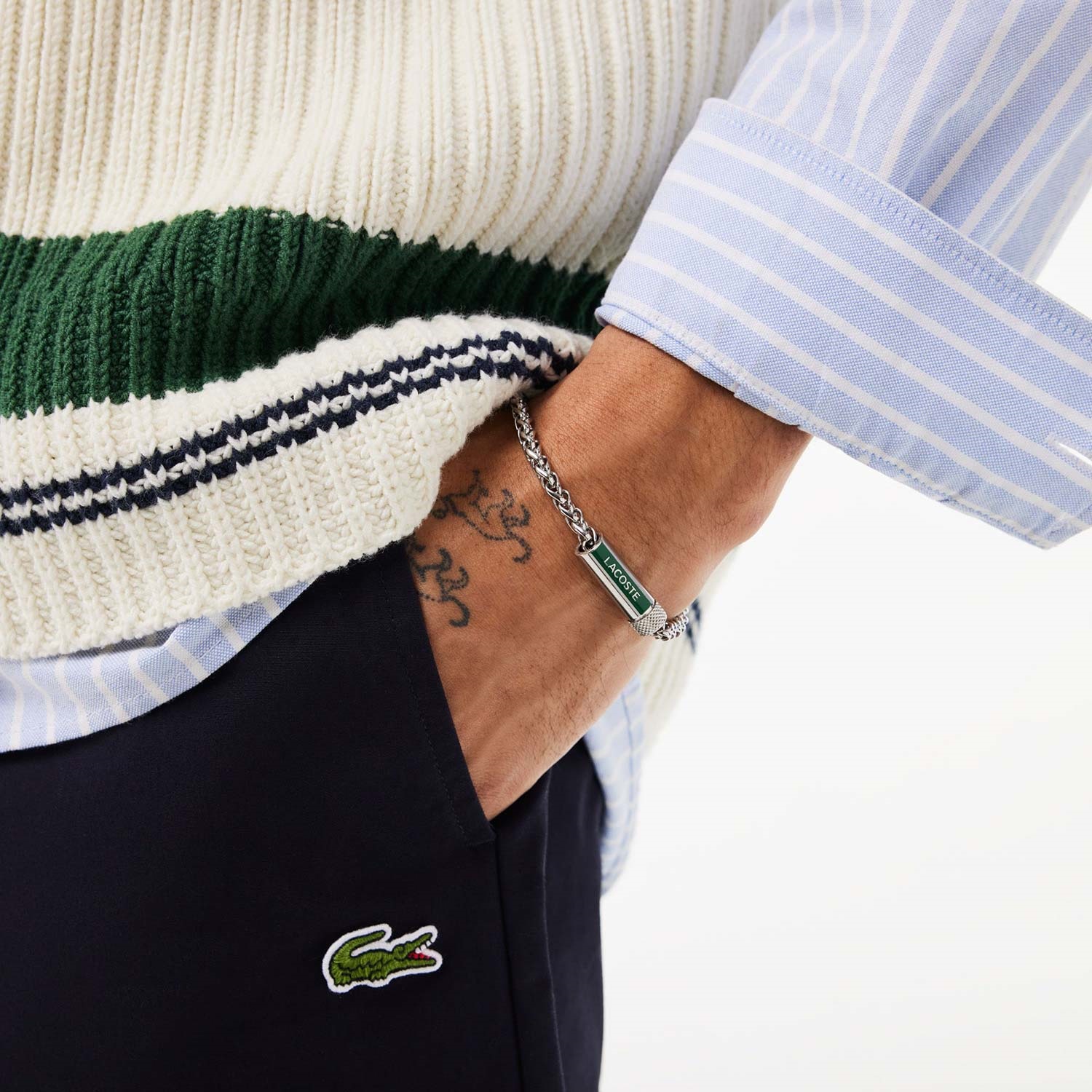BRACELET For Him LACOSTE Stainless Steel 2040337 - 