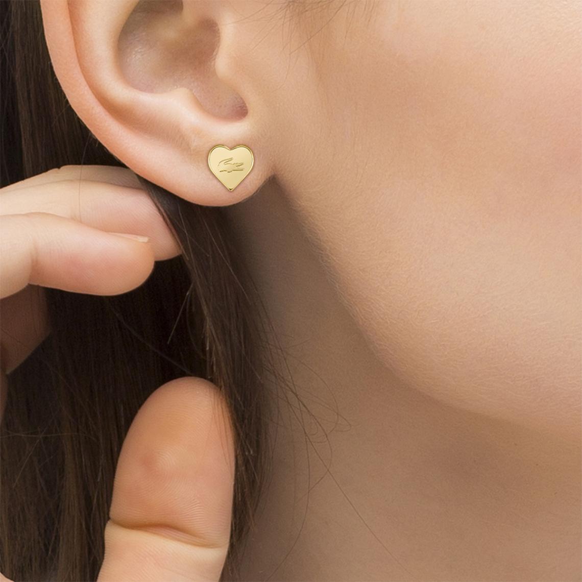 LACOSTE Hearts Earrings Gold Stainless Steel 2040401 - 3
