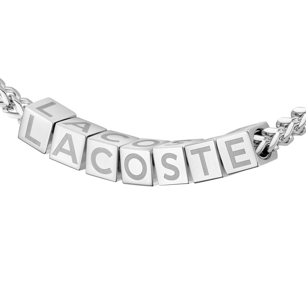 ΒΡΑΧΙΟΛΙ Ανδρικό LACOSTE από Ανοξείδωτο Ατσάλι 2040521 - 3