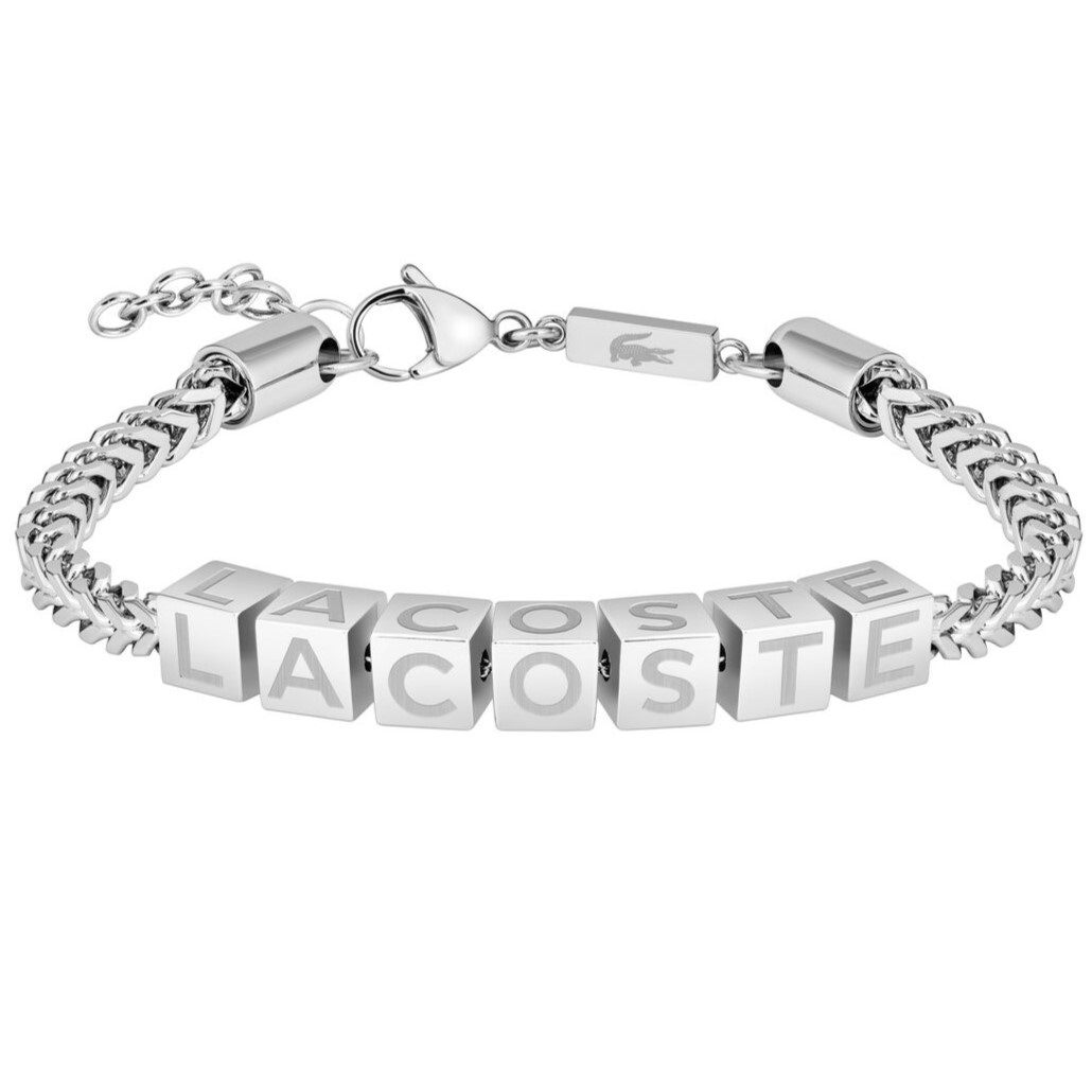ΒΡΑΧΙΟΛΙ Ανδρικό LACOSTE από Ανοξείδωτο Ατσάλι 2040521 - 