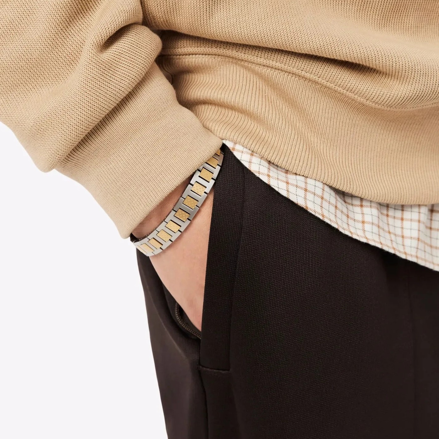 BRACELET For Him LACOSTE two-Tone Gold-Plated Stainless Steel 2040556 - 