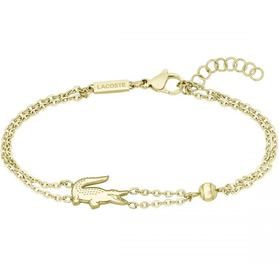 ΒΡΑΧΙΟΛΙ Γυναικείο LACOSTE από Επιχρυσωμένο Ανοξείδωτο Ατσάλι 2040581 - 