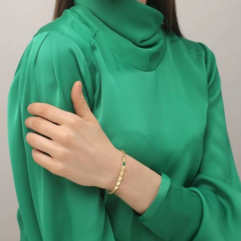 ΒΡΑΧΙΟΛΙ Γυναικείο LACOSTE από Επιχρυσωμένο Ανοξείδωτο Ατσάλι 2040582 - 