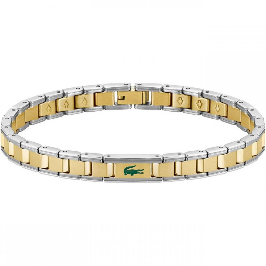 ΒΡΑΧΙΟΛΙ Ανδρικό LACOSTE από Επιχρυσωμένο Ανοξείδωτο Ατσάλι 2040586 - 