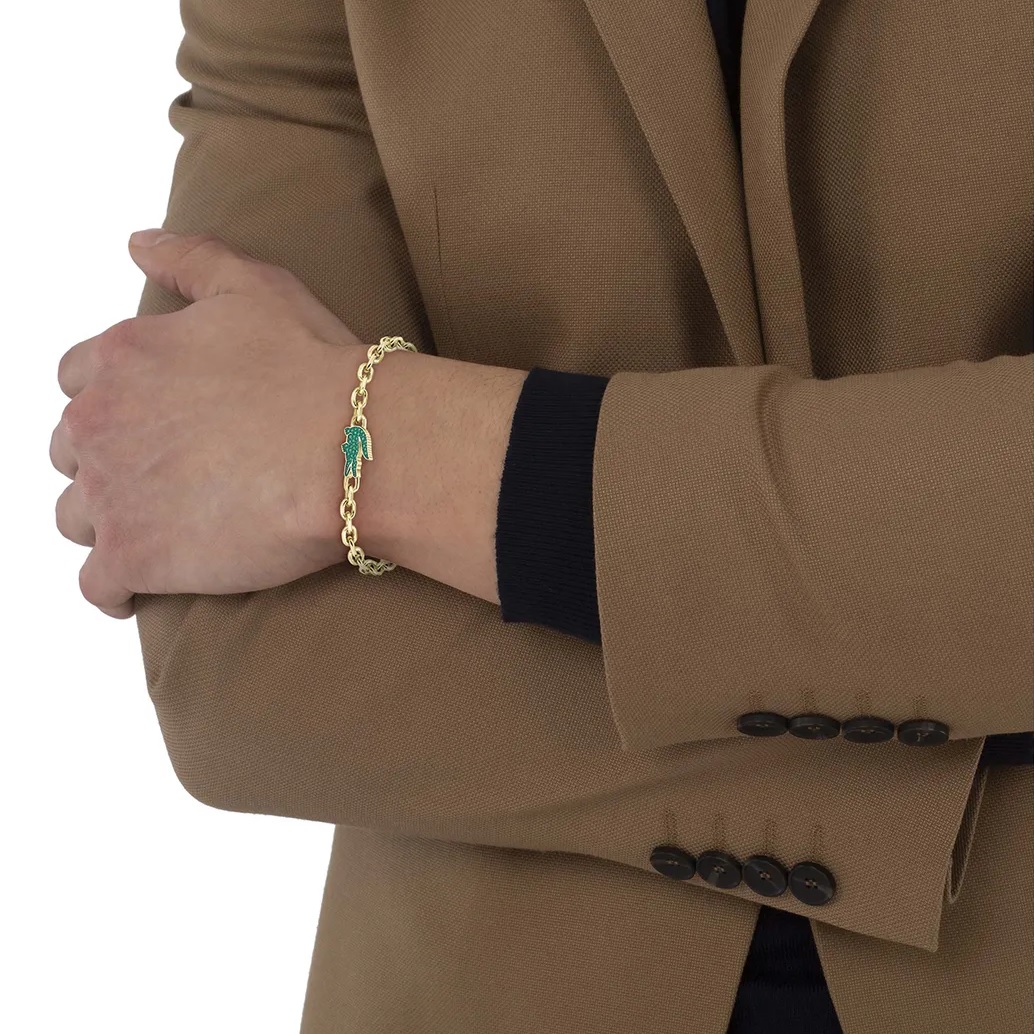 ΒΡΑΧΙΟΛΙ Γυναικείο LACOSTE Bracelet Από Επιχρυσωμένο Ανοξείδωτο Ατσάλι Με Συνθετικές Πέτρες 2040611 - 