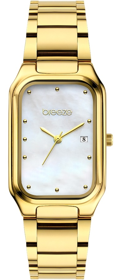 BREEZE Dynasty 26x40mm Gold Stainless Steel Bracelet 212321.1 - 