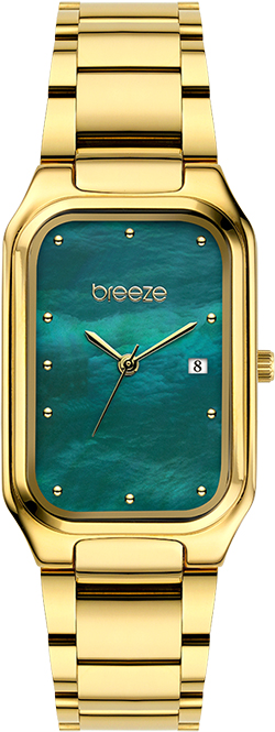BREEZE Dynasty 26x40mm Gold Stainless Steel Bracelet 212321.7 - 