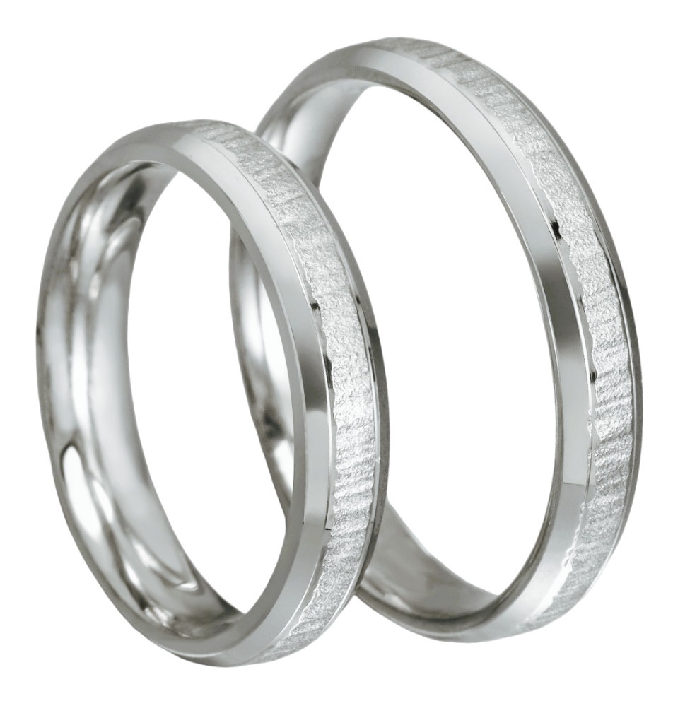 WEDDING RINGS Dinos Karalis White Gold 22-08 - White Gold