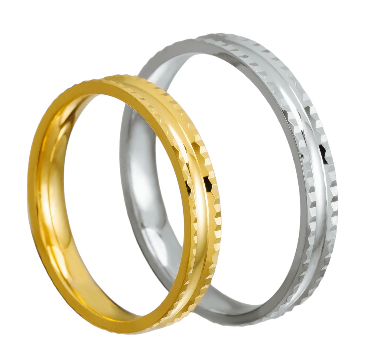 ΒΕΡΕΣ Dinos Karalis Λευκό και Κίτρινο Χρυσό 23-03 - Κίτρινο Χρυσό