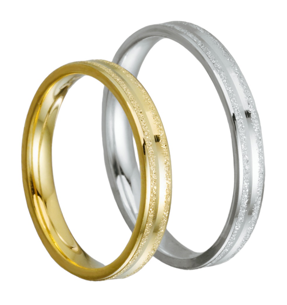 WEDDING RINGS Dinos Karalis White and Yellow Gold 24-06 - Yellow & White Gold