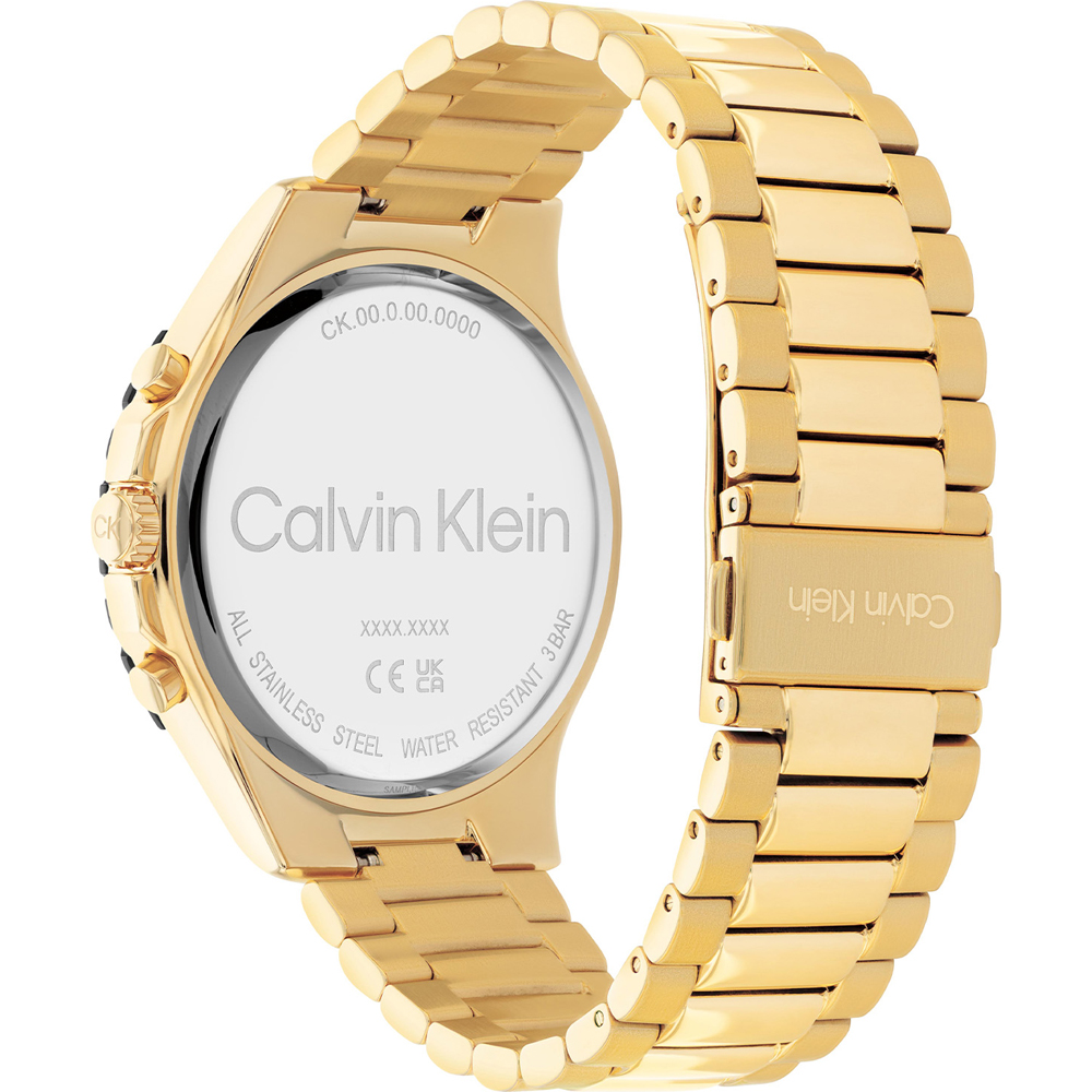CALVIN KLEIN Sport Multifunction 44mm Gold Stainless Steel Bracelet 25200116 - 3