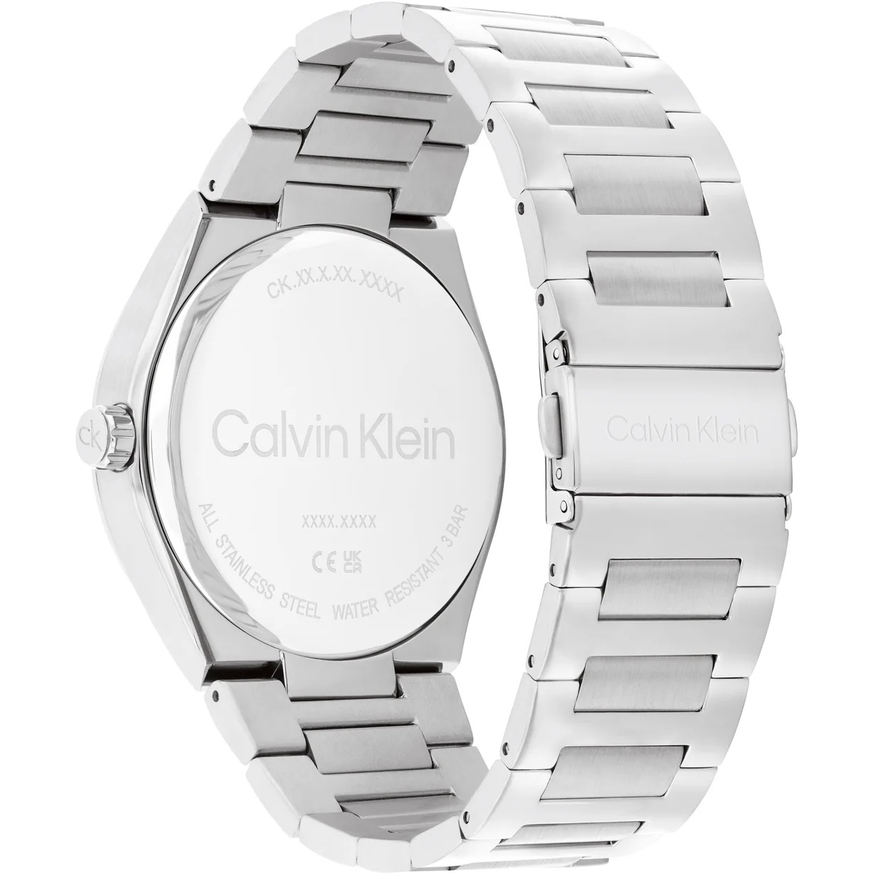 CALVIN KLEIN Distinguish Green Dial 44mm Silver Stainless Steel Bracelet 25200492 - 3