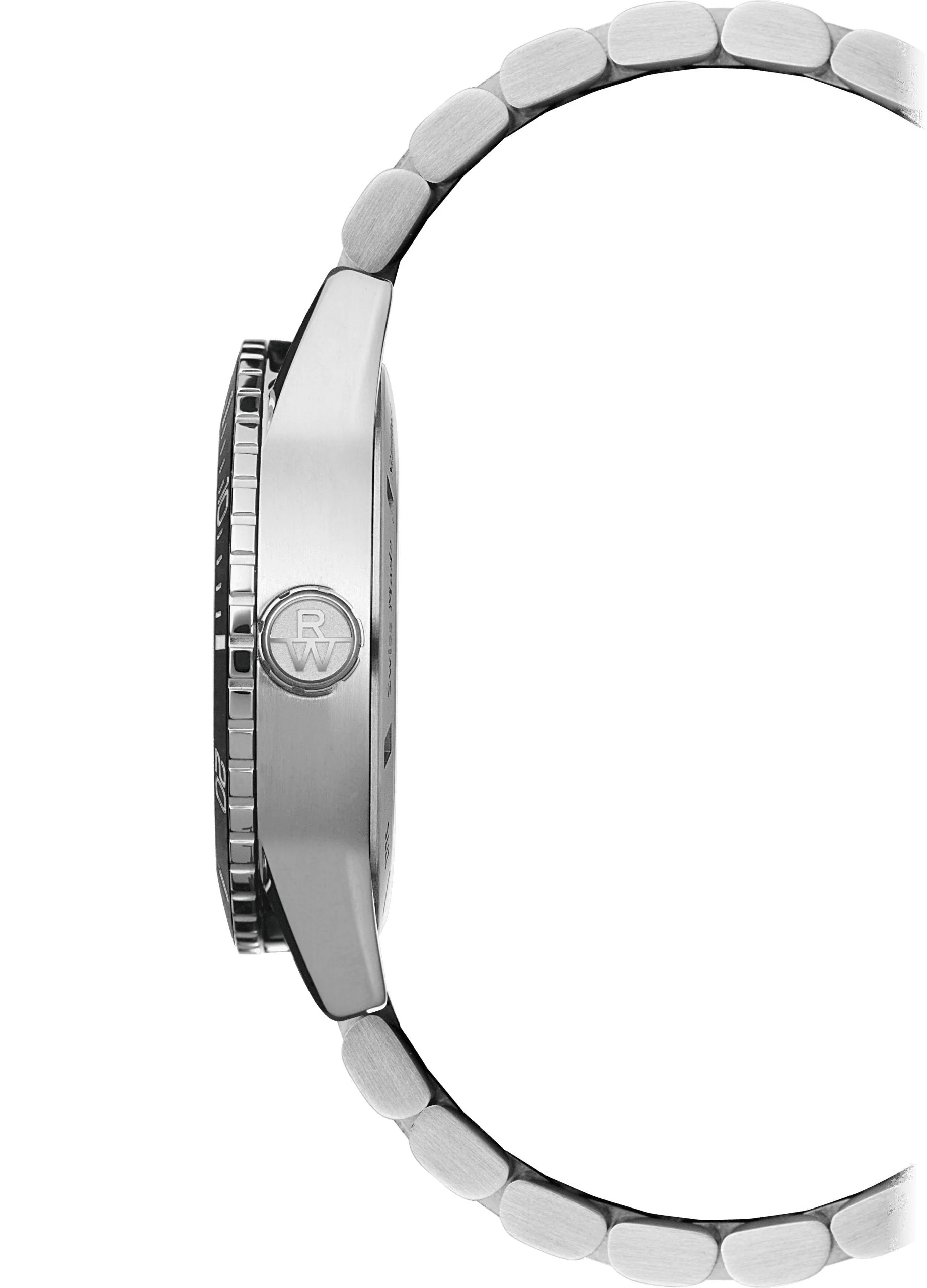 RAYMOND WEIL Freelancer Diver Automatic Gradient Black Dial 42.5mm Silver Stainless Steel Bracelet 2775-ST1-20051 - 