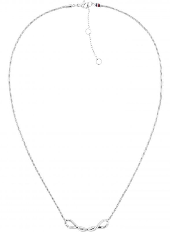 TOMMY HILFIGER Twist Necklace Silver Stainless Steel 2780735 - 