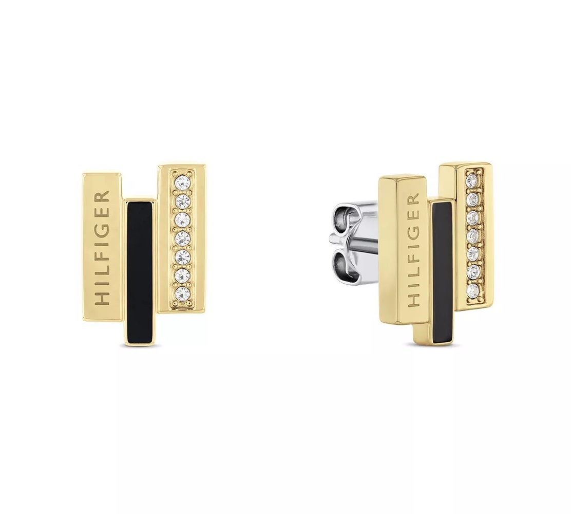 TOMMY HILFIGER Layered Earrings Gold Stainless Steel 2780844 - 1