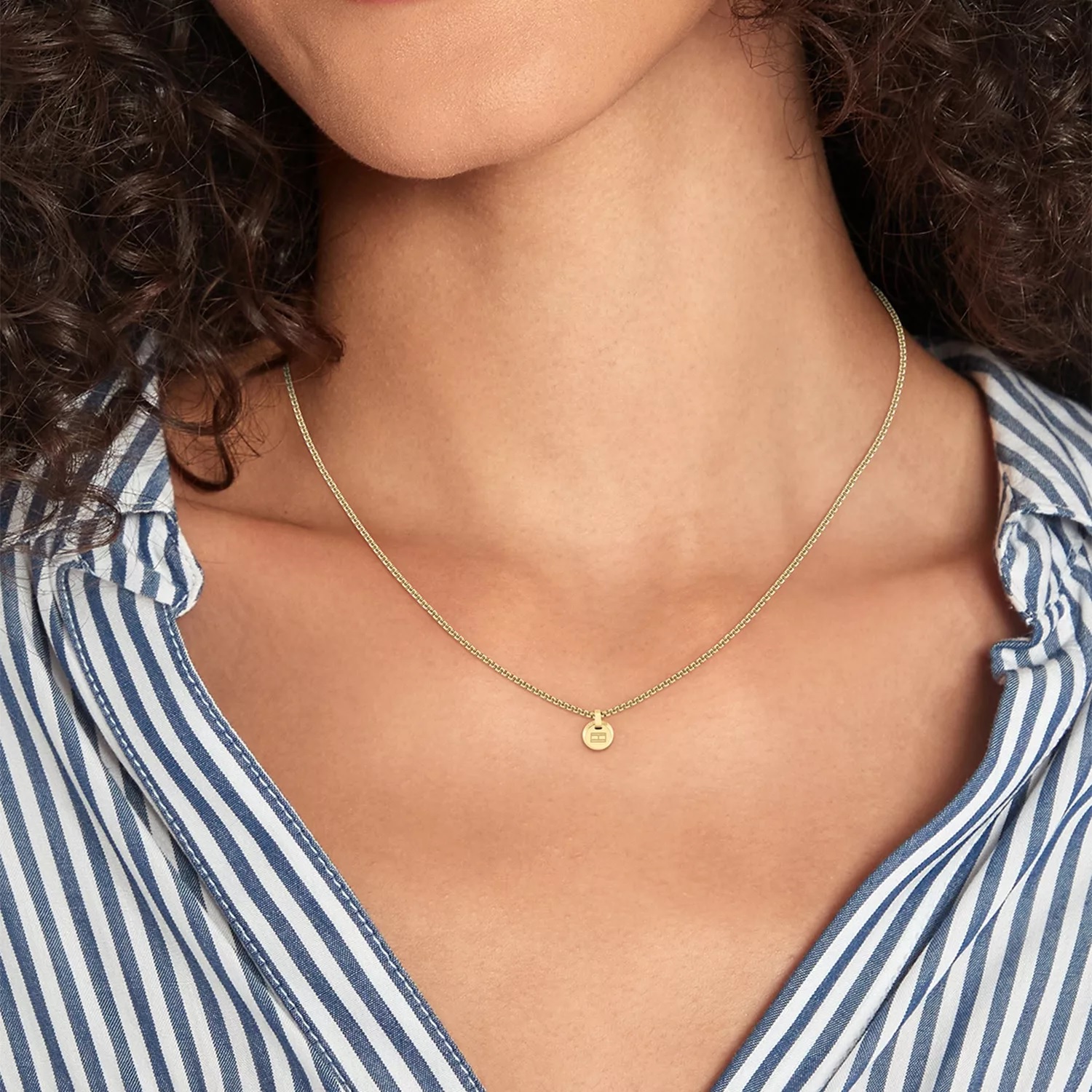 TOMMY HILFIGER Layered Necklace Gold Stainless Steel 2780850 - 3