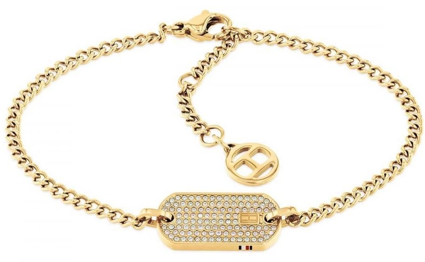 TOMMY HILFIGER Bracelet With Crystals Gold Stainless Steel 2780864 - 