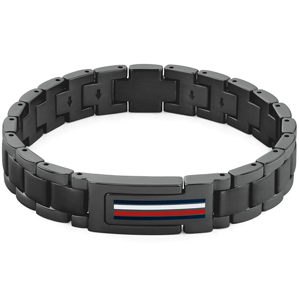 ΒΡΑΧΙΟΛΙ TOMMY HILFIGER από Μαύρο Ανοξέιδωτο Ατσάλι 2790597 - 