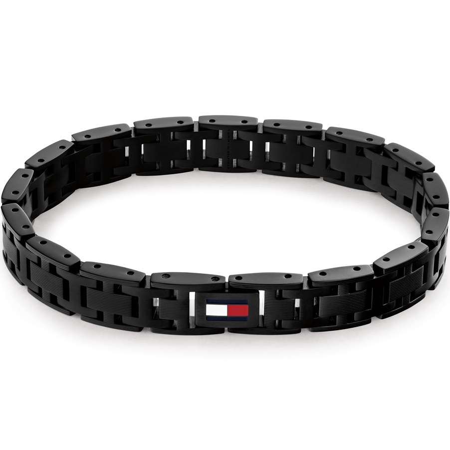 ΒΡΑΧΙΟΛΙ TOMMY HILFIGER από Μαύρο Ανοξέιδωτο Ατσάλι 2790717 - 