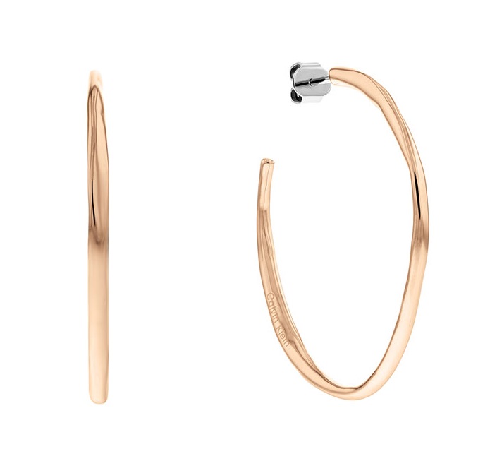 CALVIN KLEIN Earrings Rose Gold Stainless Steel 35000114 - 