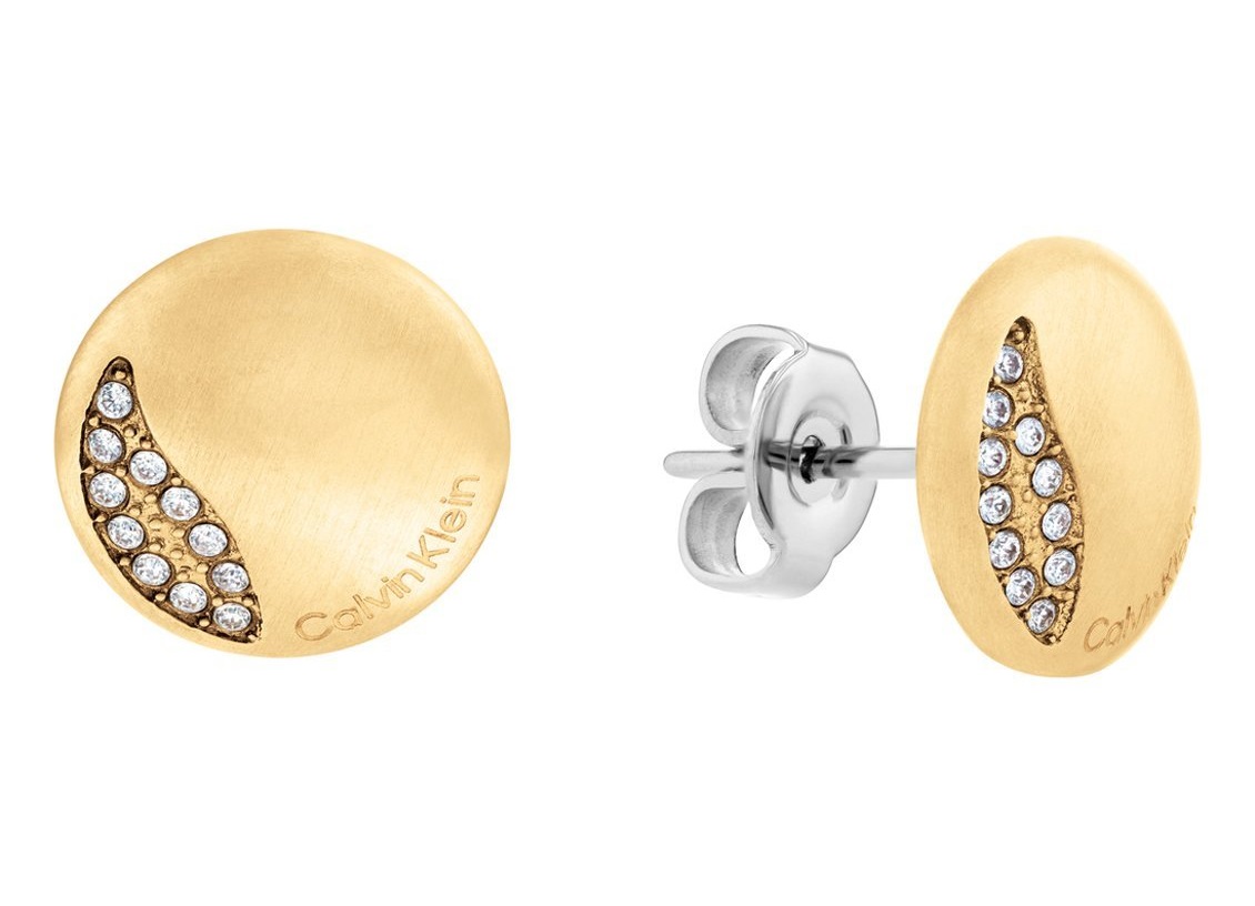 CALVIN KLEIN Earrings Gold Stainless Steel 35000138 - 