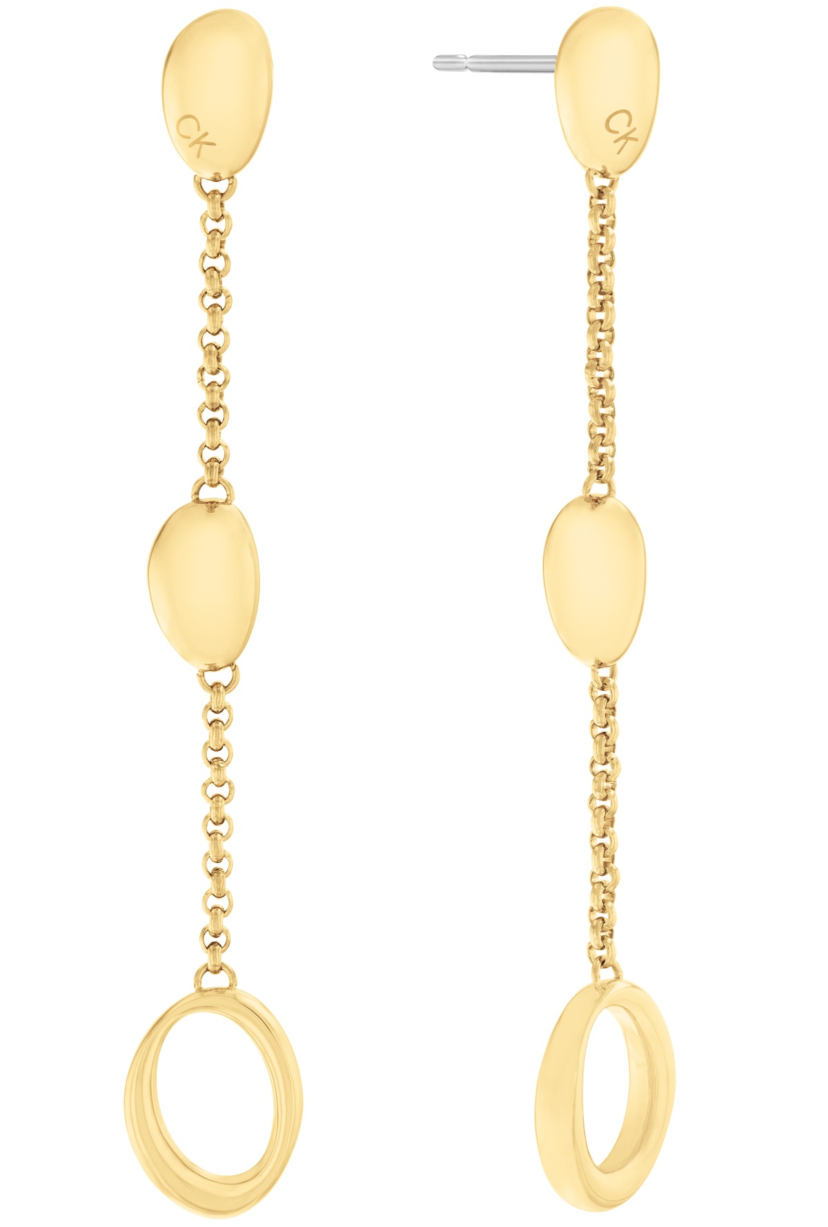 CALVIN KLEIN Earrings Gold Stainless Steel 35000361 - 