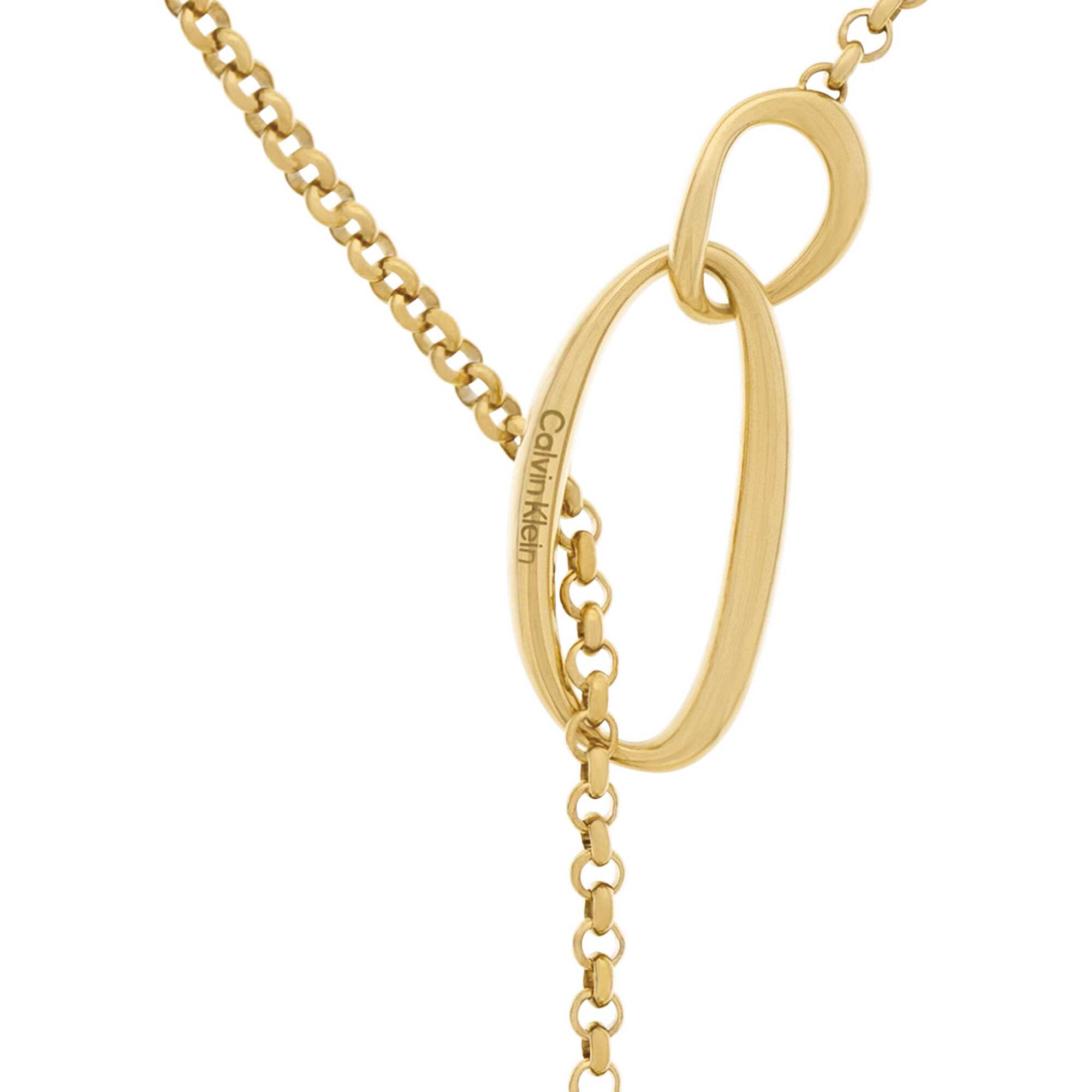 CALVIN KLEIN Necklace Gold Stainless Steel 35000442 - 1