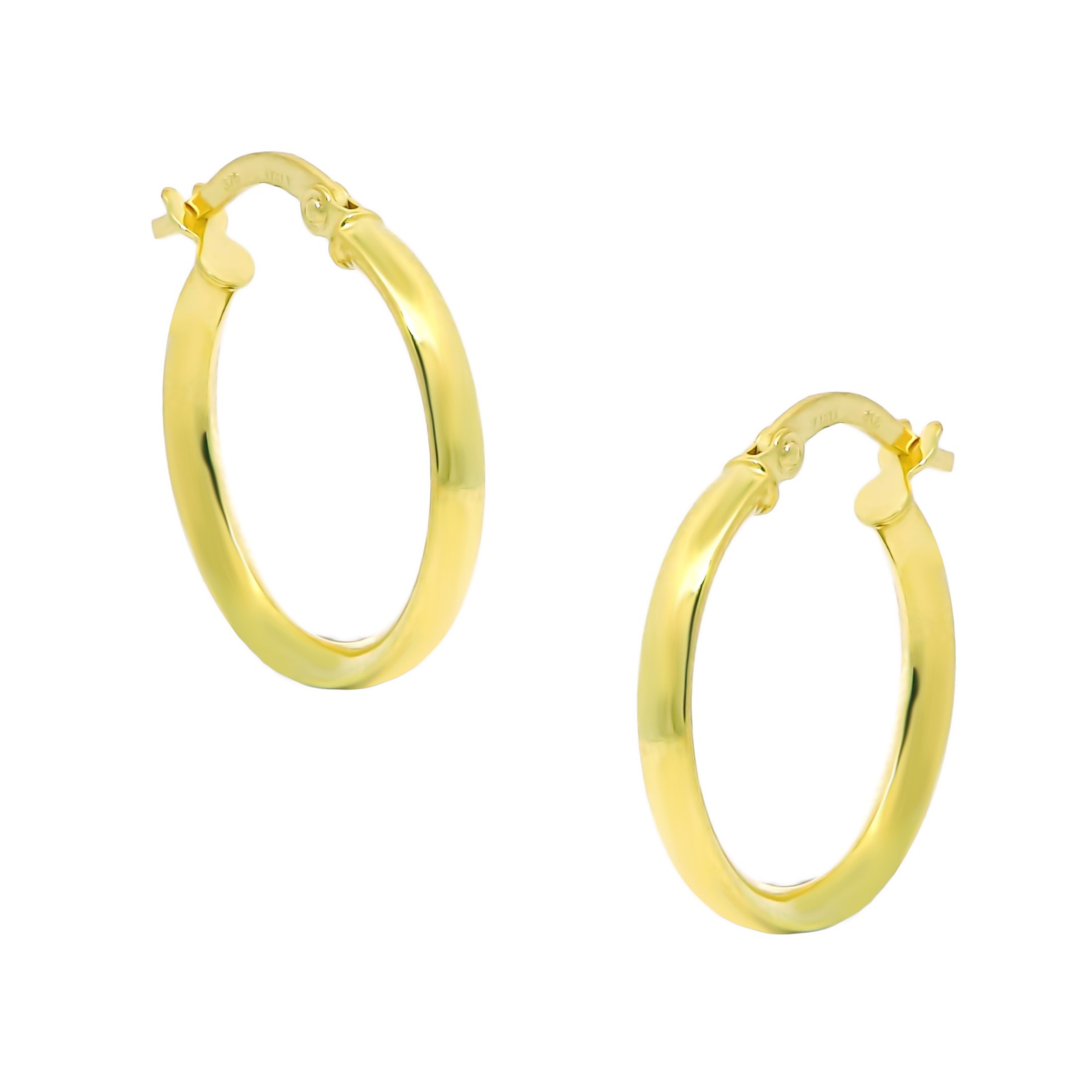 ΣΚΟΥΛΑΡΙΚΙΑ Κρίκοι SENZIO Collection Κ9 Κίτρινο Χρυσό 3E-SK064.ROU