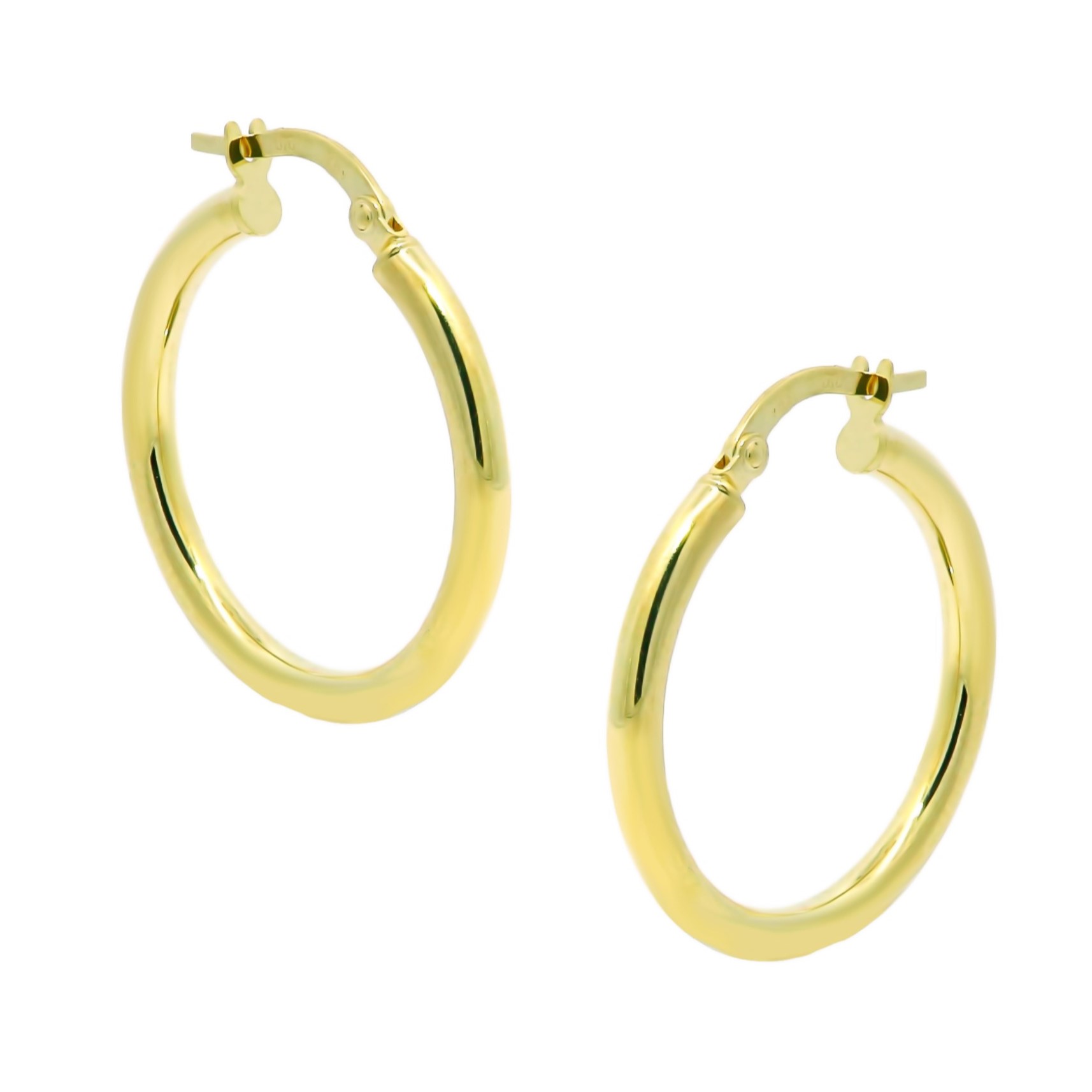 ΣΚΟΥΛΑΡΙΚΙΑ Κρίκοι SENZIO Collection Κ9 Κίτρινο Χρυσό 3E-SK065.ROU - 