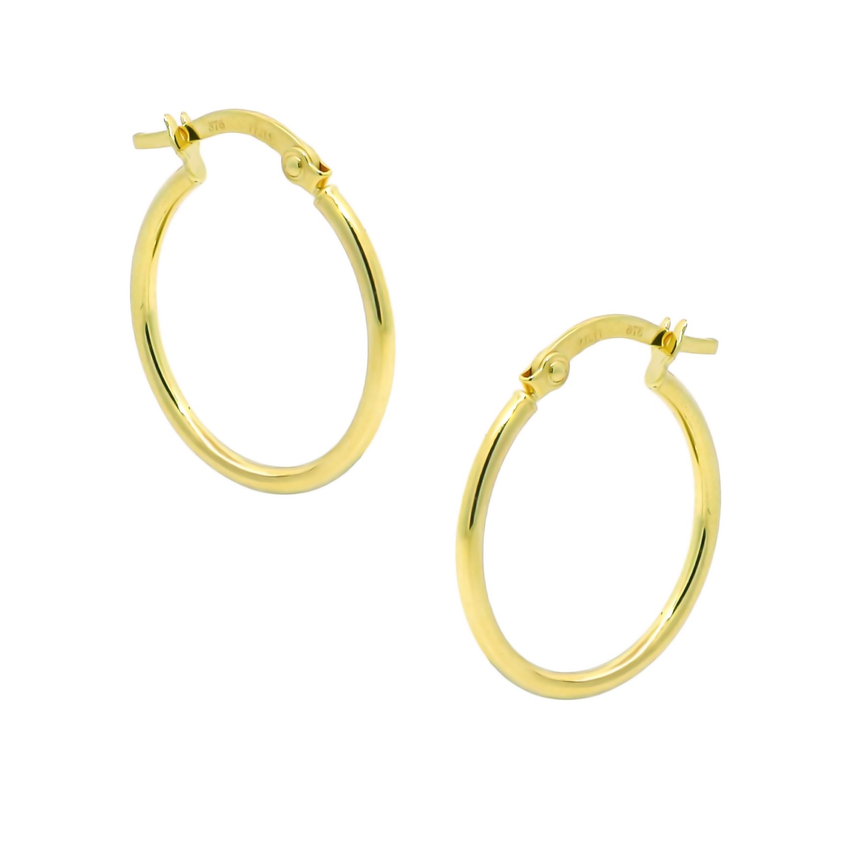 ΣΚΟΥΛΑΡΙΚΙΑ Κρίκοι SENZIO Collection Κ9 Κίτρινο Χρυσό 3E-SK080.ROU - 