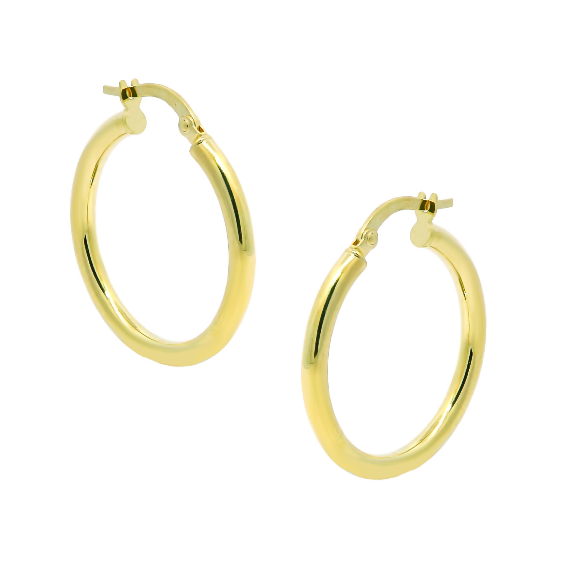 ΣΚΟΥΛΑΡΙΚΙΑ Κρίκοι SENZIO Collection Κ9 Κίτρινο Χρυσό 3E-SK092.ROU