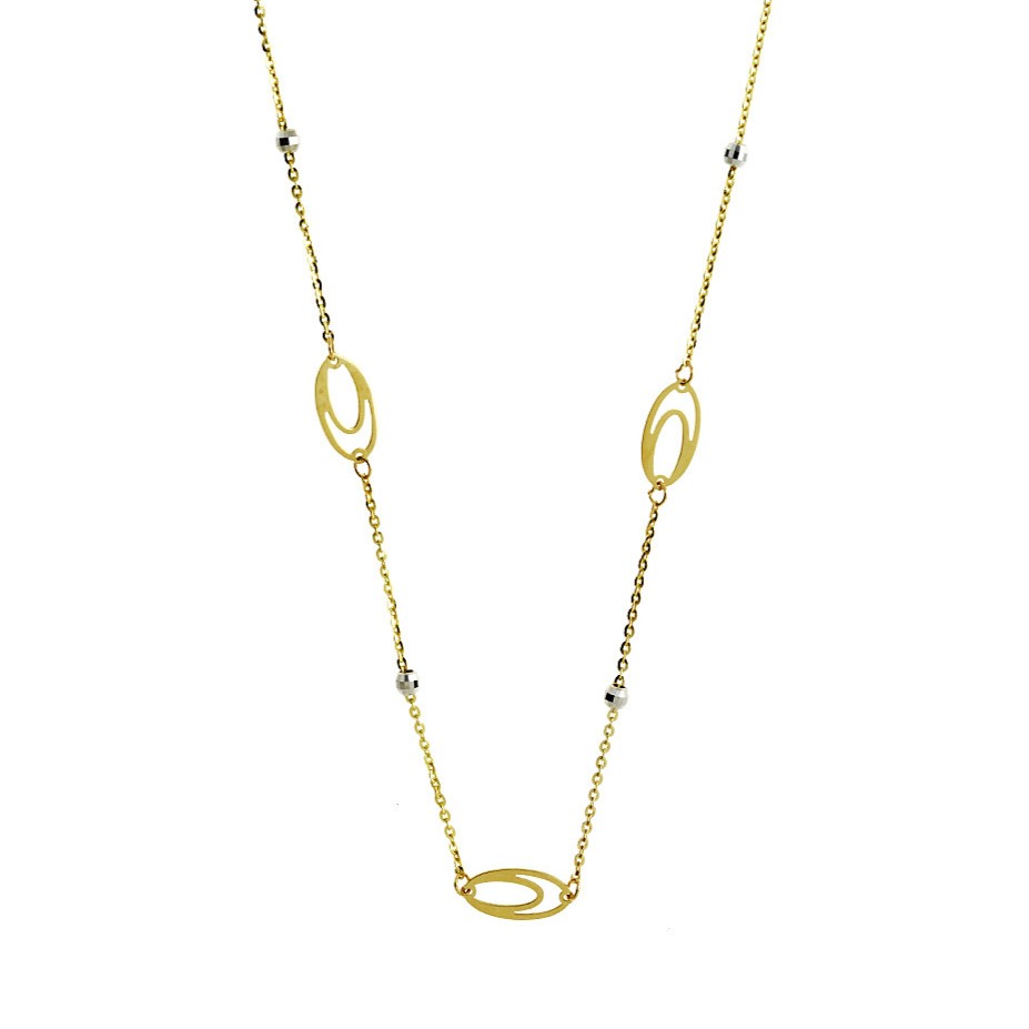 NECKLACE SENZIO Collection 9K Yellow Gold 3MAN.211N -