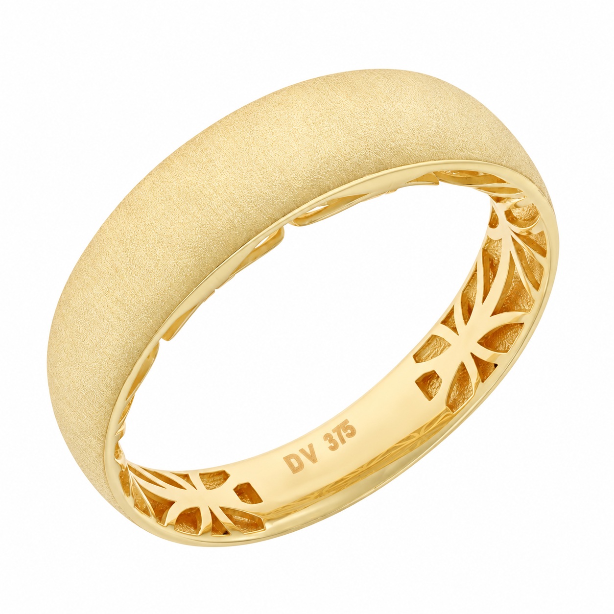 RING SENZIO Collection in K9 Yellow Gold 3DIV.5961R - 