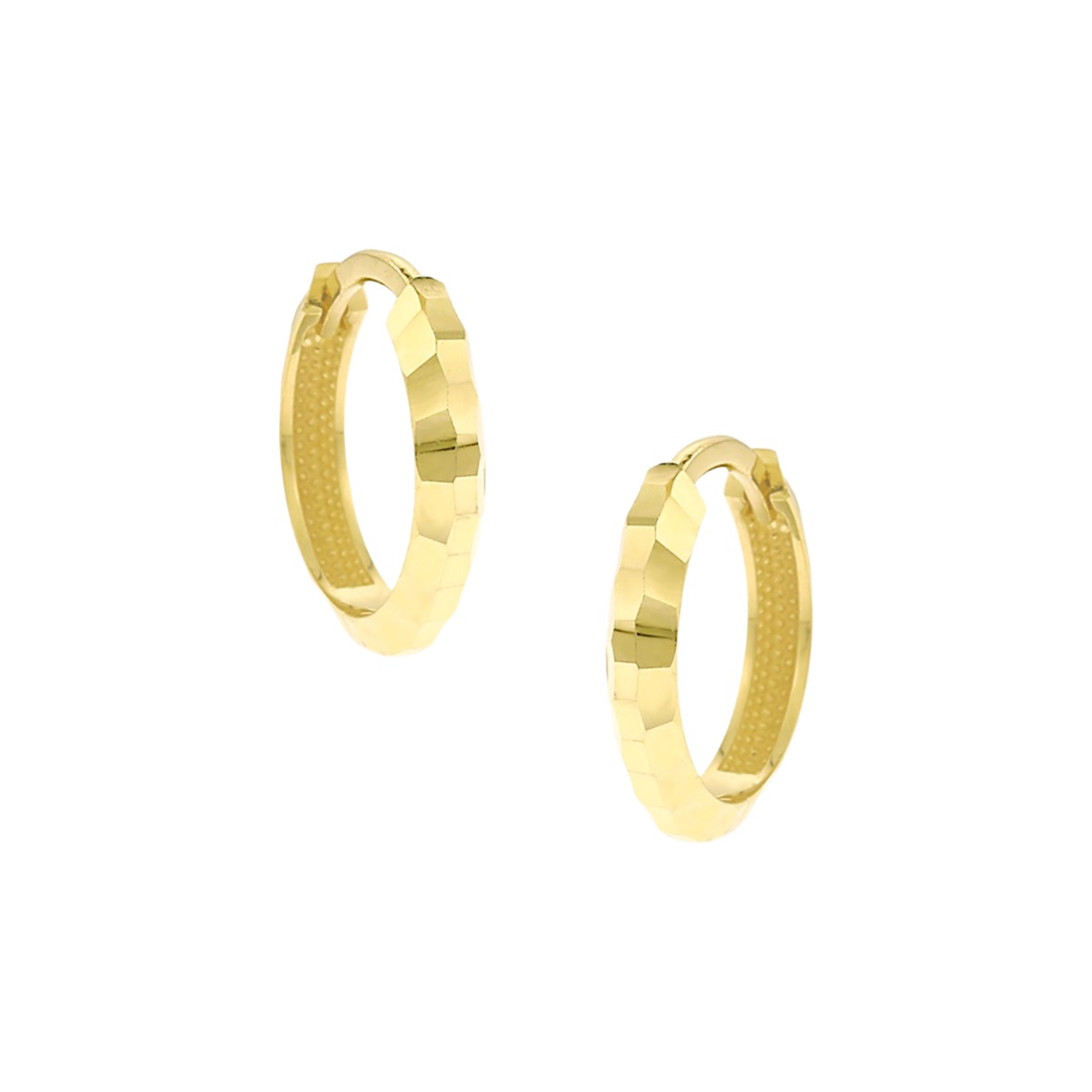 ΣΚΟΥΛΑΡΙΚΙΑ Κρίκοι SENZIO Collection Κ9 Κίτρινο Χρυσό 3DIV.704724OR