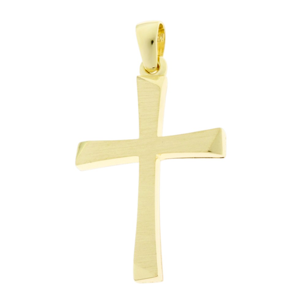 ΣΤΑΥΡΟΣ Ανδρικός SENZIO Collection από Κ9 Κίτρινο 3DO.876CR - 