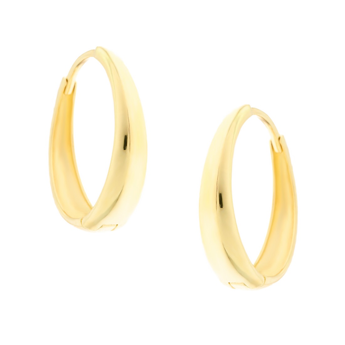 ΣΚΟΥΛΑΡΙΚΙΑ Κρίκοι SENZIO Collection Κ9 Κίτρινο Χρυσό 3FM.1604OR - 