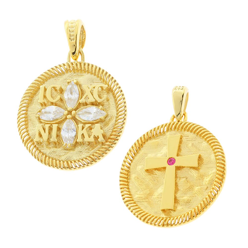 ΚΩΝΣΤΑΝΤΙΝΑΤΟ SENZIO Collection Κ9 Κίτρινο Χρυσό με Πέτρες Ζιργκόν 3KR.D441P - 