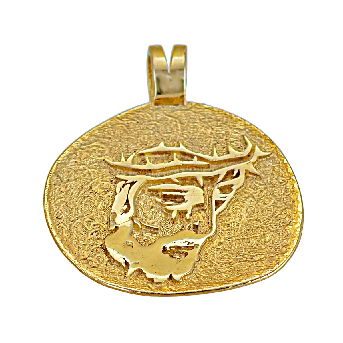 CHRISTIAN CHARMS Double Sided Amulet SENZIO Collection in K9 Yellow Gold 3DOY.138K - 