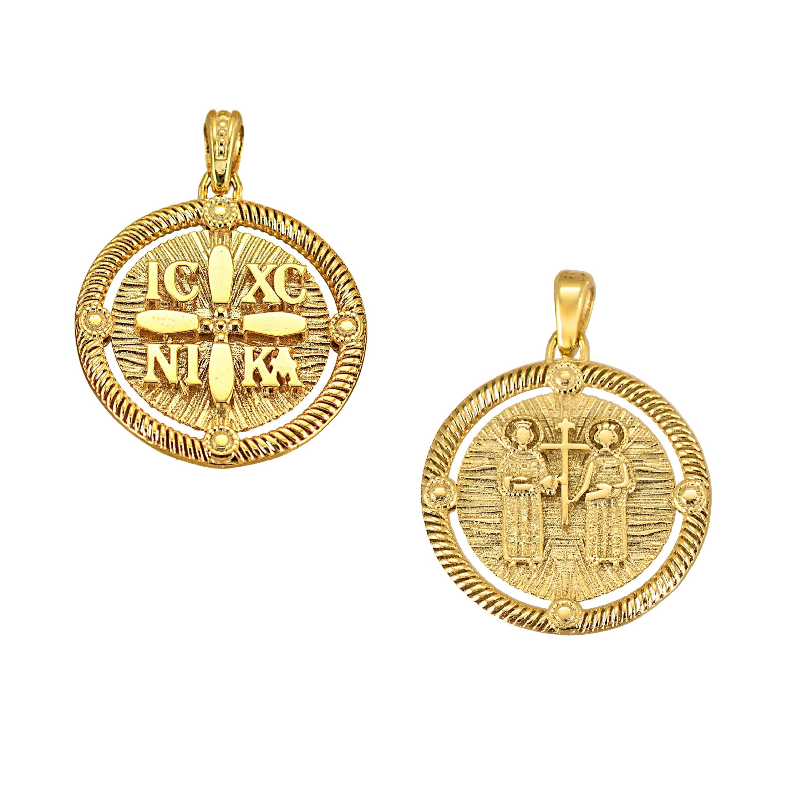 CHRISTIAN CHARMS Amulet SENZIO Collection in K9 Yellow Gold 3LAV.PE456 - 1