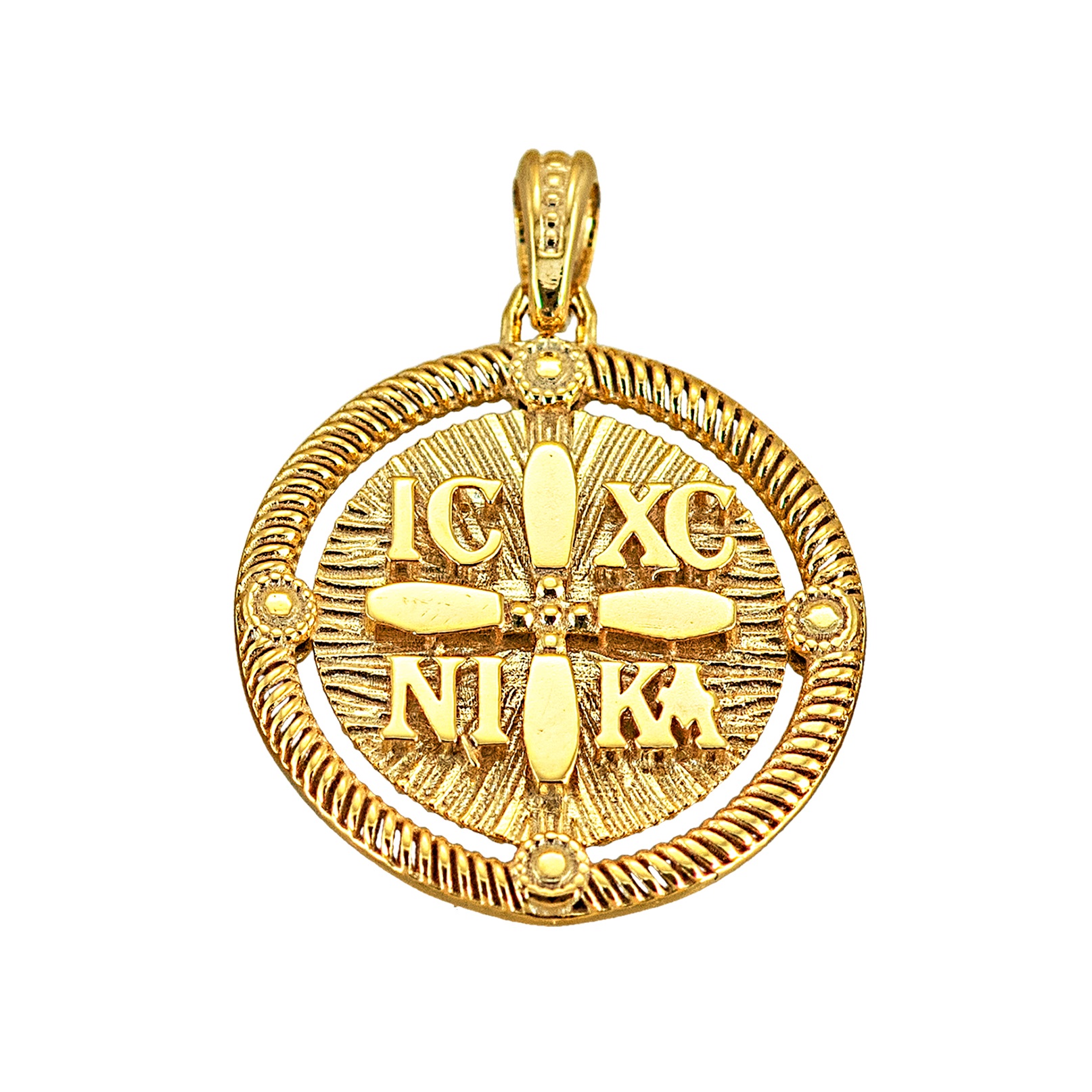 CHRISTIAN CHARMS Amulet SENZIO Collection in K9 Yellow Gold 3LAV.PE456 - 