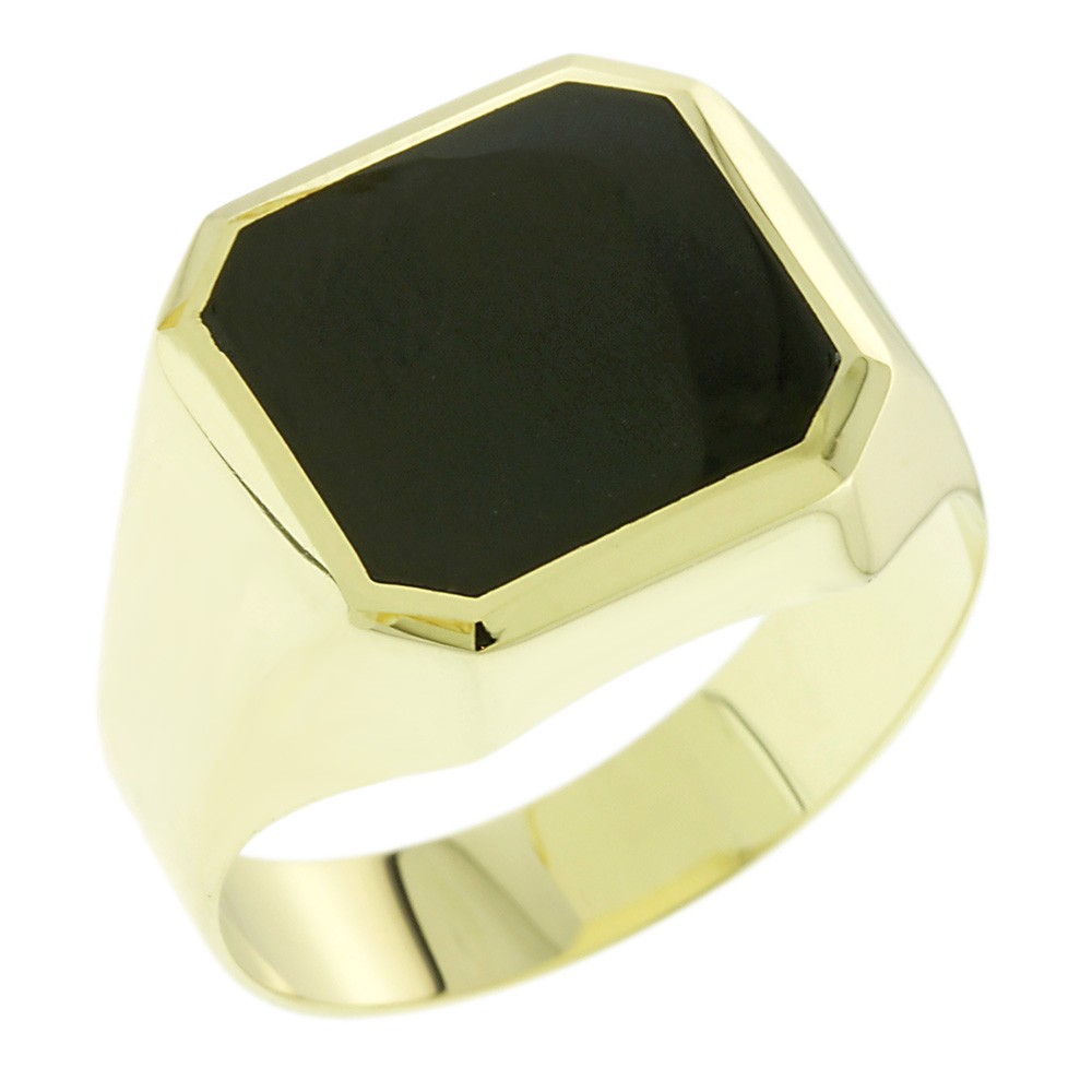 RING Men's SENZIO Collection in K9 Yellow Gold 3MAK.01.311R - 